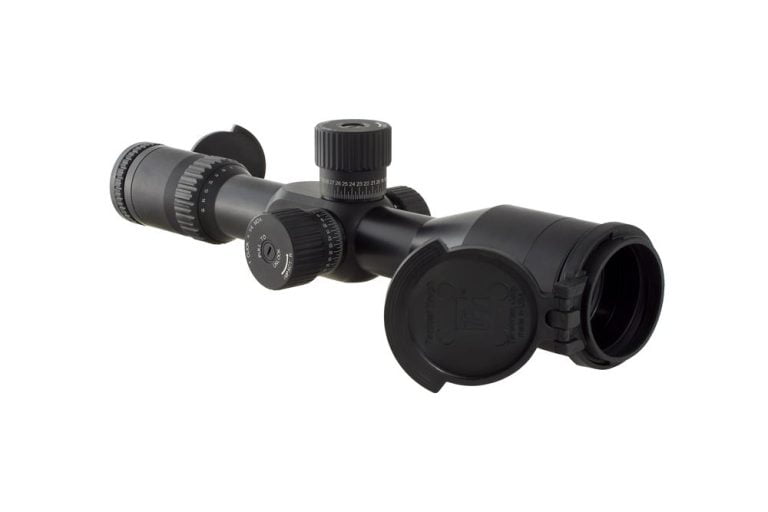TARS103: 3-15x50 Riflescope with MIL Adjusters, JW MIL-Square Reticle (Red LED) -0