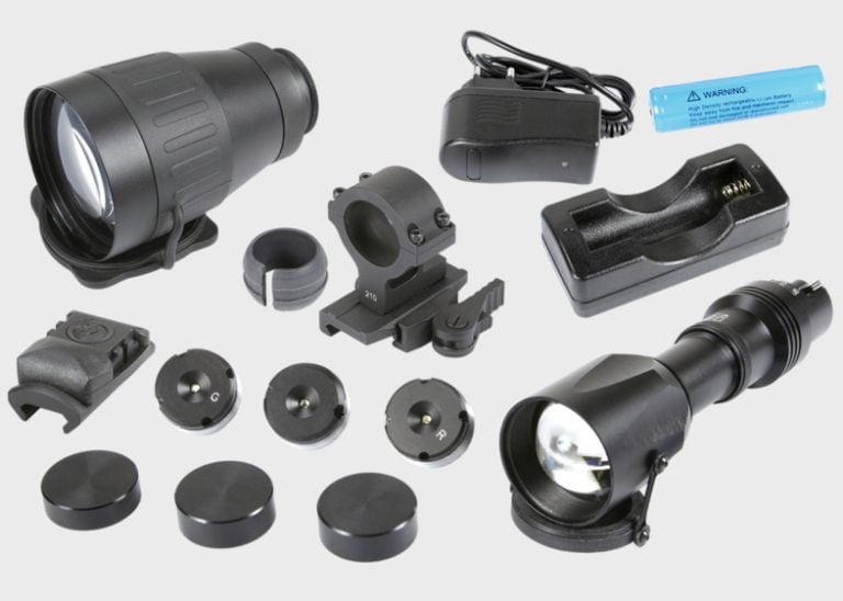 Extra Long-Range Multi-Functional IR Illuminator/ Flashlight-1441