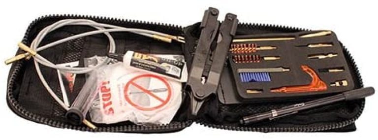 gun cleaning kit pistol and carbine