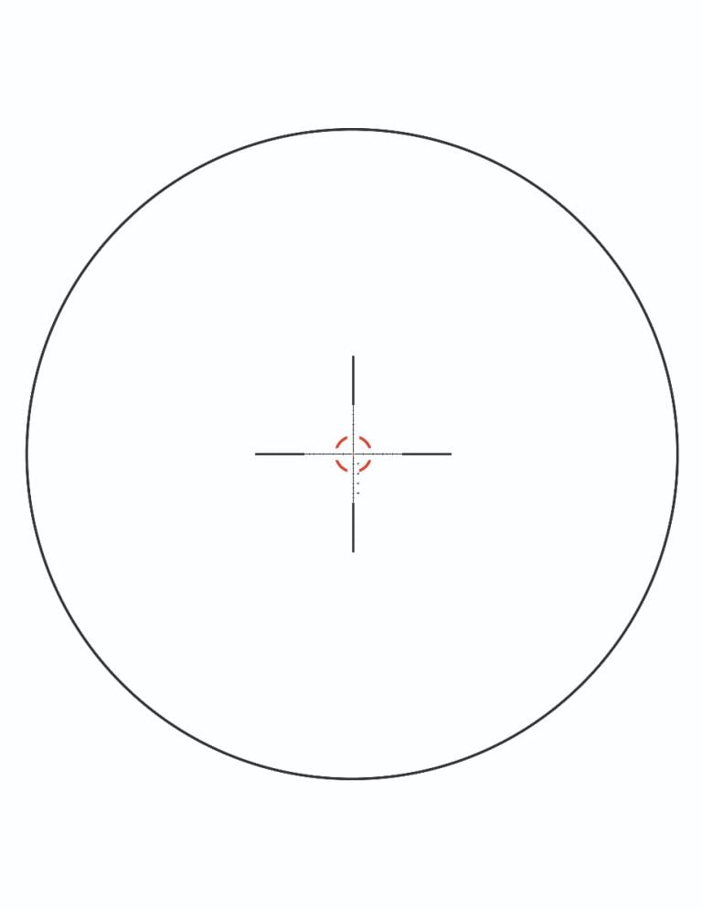 Trijicon Credo HX 1-8x28 First Focal Plane (FFP) Riflescope w/ Red/Green MOA Segmented Circle-7130