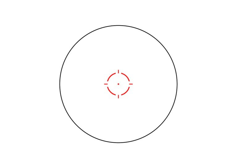 Trijicon MRO HD Reticle ring dot