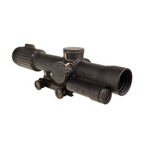 Trijicon VCOG 1-8x28 LED Riflescope Red MRAD Crosshair Dot Reticle, Thumb Screw Mount-0