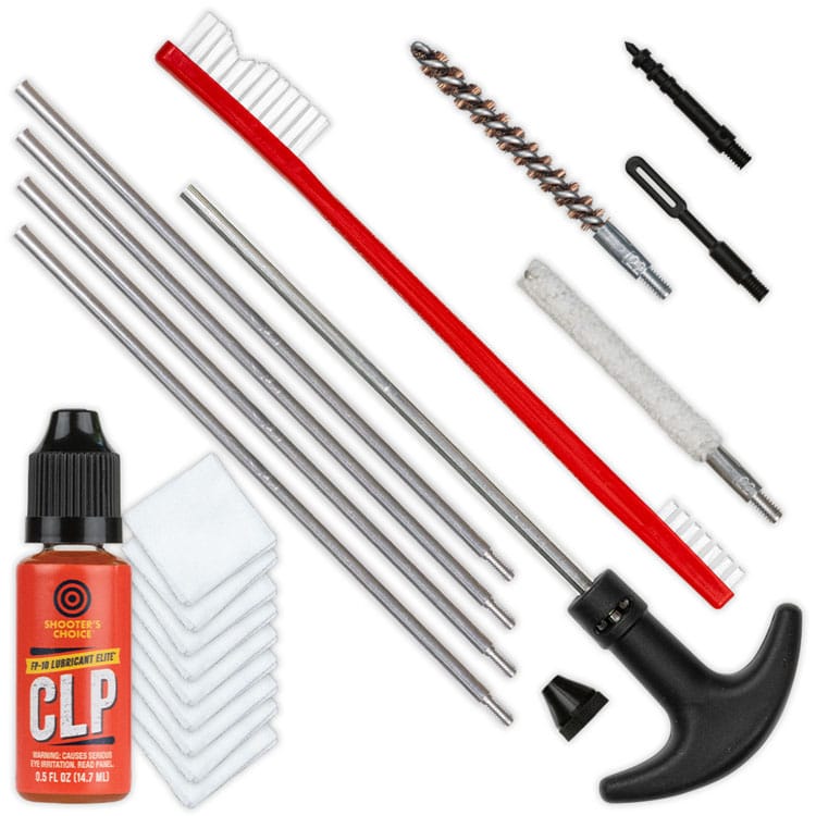 Shooters Choice SHF SRK 22 Rifle Cleaning Kit Contents Shooters Choice SHF-SRK-22 Rifle Cleaning Kit Contents