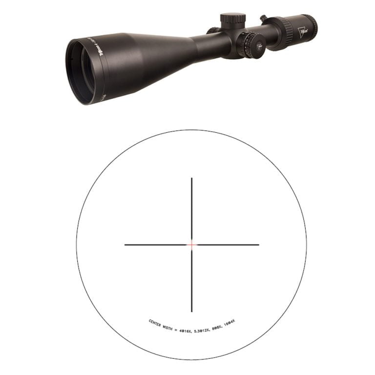 Trijicon Credo HX Riflescope 4-16x50 Red Duplex Reticle SFP-0