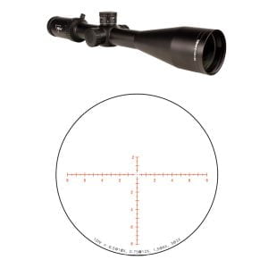 Trijicon Tenmile HX 3-18x50 Second Focal Plane (SFP) Riflescope w/ MRAD Center Dot (Red/Green Illumination), -0
