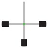 TR25 AccuPoint 1 6x24 Riflescope German 4 Crosshair Green Dot