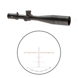 Trijicon F Class Long Range Scope Tenmile 5-50×56 (SFP) Red Green MRAD