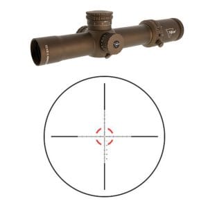 Trijicon Credo Riflescope 1-8x28 Coyote